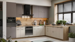 Кухонный гарнитур «Габриэлла» №29 Дуб Крафт золотой, Муссон, Крем в Советском - sovetskij.mebel-tymen.ru | фото