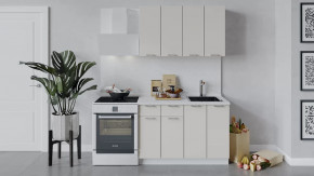 Кухонный гарнитур «Габриэлла» длиной 120 см Белый/Крем в Советском - sovetskij.mebel-tymen.ru | фото