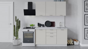 Кухонный гарнитур «Габриэлла» длиной 150 см Белый/Крем в Советском - sovetskij.mebel-tymen.ru | фото