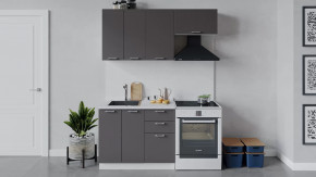 Кухонный гарнитур «Габриэлла» длиной 160 см Белый/Муссон в Советском - sovetskij.mebel-tymen.ru | фото