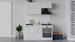 Кухонный гарнитур «Габриэлла» длиной 160 см Белый/Сноу в Советском - sovetskij.mebel-tymen.ru | фото