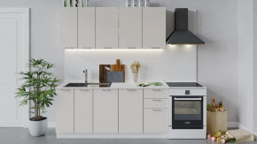 Кухонный гарнитур «Габриэлла» длиной 180 см Белый/Крем в Советском - sovetskij.mebel-tymen.ru | фото