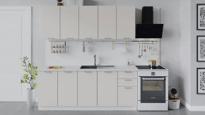 Кухонный гарнитур «Габриэлла» длиной 200 см Белый/Крем в Советском - sovetskij.mebel-tymen.ru | фото