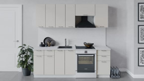 Кухонный гарнитур «Габриэлла» длиной 220 см Белый/Крем в Советском - sovetskij.mebel-tymen.ru | фото