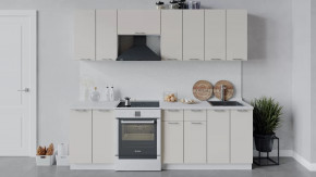 Кухонный гарнитур «Габриэлла» длиной 240 см Белый/Крем в Советском - sovetskij.mebel-tymen.ru | фото