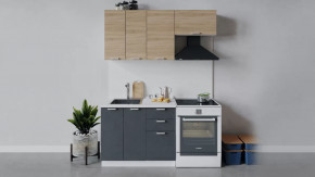 Кухонный гарнитур «Гранита» длиной 160 см в Советском - sovetskij.mebel-tymen.ru | фото