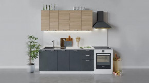 Кухонный гарнитур «Гранита» длиной 180 см в Советском - sovetskij.mebel-tymen.ru | фото