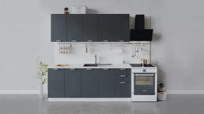 Кухонный гарнитур «Гранита» длиной 200 см в Советском - sovetskij.mebel-tymen.ru | фото