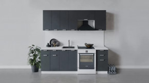 Кухонный гарнитур «Гранита» длиной 220 см в Советском - sovetskij.mebel-tymen.ru | фото