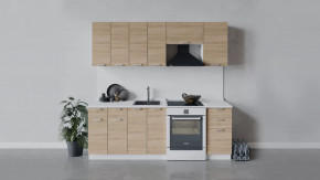 Кухонный гарнитур «Гранита» длиной 220 см в Советском - sovetskij.mebel-tymen.ru | фото