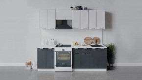 Кухонный гарнитур «Гранита» длиной 240 см в Советском - sovetskij.mebel-tymen.ru | фото