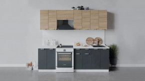 Кухонный гарнитур «Гранита» длиной 240 см в Советском - sovetskij.mebel-tymen.ru | фото