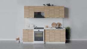 Кухонный гарнитур «Гранита» длиной 240 см в Советском - sovetskij.mebel-tymen.ru | фото