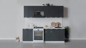 Кухонный гарнитур «Гранита» длиной 240 см в Советском - sovetskij.mebel-tymen.ru | фото