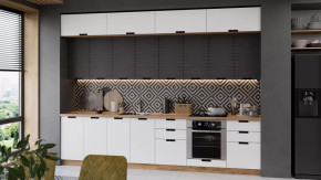 Кухонный гарнитур «Гренада» №10 Дуб Крафт золотой, Холст Вулкан, Холст Белый в Советском - sovetskij.mebel-tymen.ru | фото