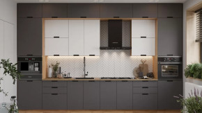 Кухонный гарнитур «Гренада» №21 Дуб Крафт золотой, Холст Вулкан, Холст Белый в Советском - sovetskij.mebel-tymen.ru | фото