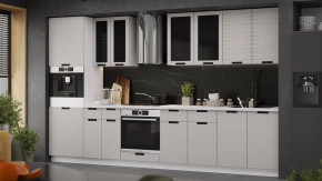 Кухонный гарнитур «Гренада» №5 Белый, Холст мокко в Советском - sovetskij.mebel-tymen.ru | фото