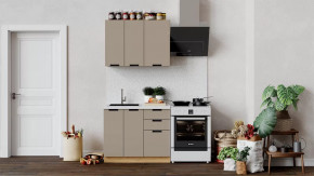 Кухонный гарнитур «Гренада» стандартный Дуб Крафт золотой, Холст латте в Советском - sovetskij.mebel-tymen.ru | фото