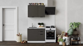 Кухонный гарнитур «Гренада» стандартный (с фрезеровкой) Белый, Холст Вулкан в Советском - sovetskij.mebel-tymen.ru | фото