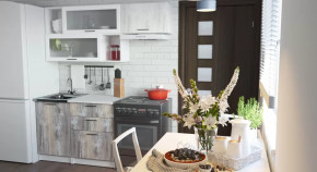 Кухонный гарнитур Инна экстра 1700 мм в Советском - sovetskij.mebel-tymen.ru | фото