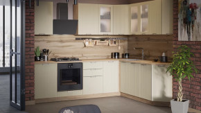 Кухонный гарнитур «Кимберли» №6 Дуб Крафт золотой, Крем в Советском - sovetskij.mebel-tymen.ru | фото