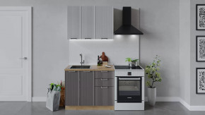 Кухонный гарнитур «Кимберли» длиной 100 см Дуб Крафт золотой, Сноу, Муссон в Советском - sovetskij.mebel-tymen.ru | фото