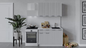 Кухонный гарнитур «Кимберли» длиной 120 см Белый, Сноу в Советском - sovetskij.mebel-tymen.ru | фото