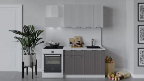 Кухонный гарнитур «Кимберли» длиной 120 см Белый, Сноу, Муссон в Советском - sovetskij.mebel-tymen.ru | фото