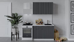 Кухонный гарнитур «Кимберли» длиной 120 см Белый, Титан в Советском - sovetskij.mebel-tymen.ru | фото