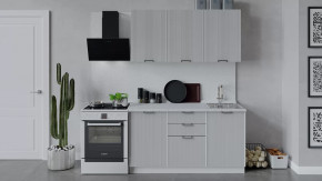 Кухонный гарнитур «Кимберли» длиной 150 см Белый, Сноу в Советском - sovetskij.mebel-tymen.ru | фото