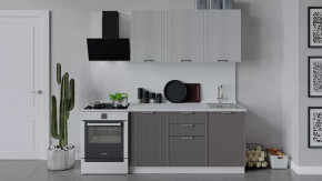 Кухонный гарнитур «Кимберли» длиной 150 см Белый, Сноу, Муссон в Советском - sovetskij.mebel-tymen.ru | фото