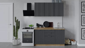 Кухонный гарнитур «Кимберли» длиной 150 см Дуб Крафт золотой, Титан в Советском - sovetskij.mebel-tymen.ru | фото