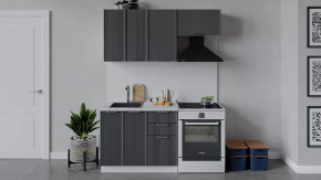 Кухонный гарнитур «Кимберли» длиной 160 см Белый, Титан в Советском - sovetskij.mebel-tymen.ru | фото