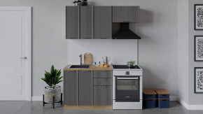 Кухонный гарнитур «Кимберли» длиной 160 см Дуб Крафт золотой, Муссон в Советском - sovetskij.mebel-tymen.ru | фото