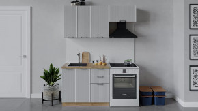 Кухонный гарнитур «Кимберли» длиной 160 см Дуб Крафт золотой, Сноу в Советском - sovetskij.mebel-tymen.ru | фото