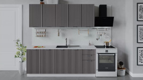 Кухонный гарнитур «Кимберли» длиной 200 см Белый, Муссон в Советском - sovetskij.mebel-tymen.ru | фото