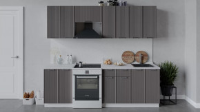 Кухонный гарнитур «Кимберли» длиной 240 см Белый, Муссон в Советском - sovetskij.mebel-tymen.ru | фото