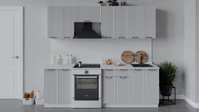 Кухонный гарнитур «Кимберли» длиной 240 см Белый, Сноу в Советском - sovetskij.mebel-tymen.ru | фото