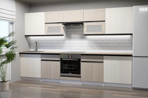 Кухонный гарнитур Кварц экстра 3000 мм в Советском - sovetskij.mebel-tymen.ru | фото