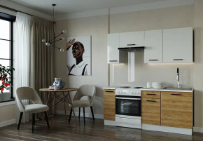 Кухонный гарнитур Лада-1800 столешница 38 мм в Советском - sovetskij.mebel-tymen.ru | фото