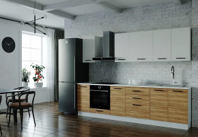 Кухонный гарнитур Лада-2800 столешница 38 мм в Советском - sovetskij.mebel-tymen.ru | фото