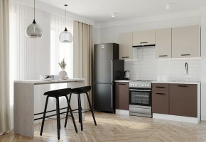 Кухонный гарнитур Латте-2000 столешница 38 мм в Советском - sovetskij.mebel-tymen.ru | фото