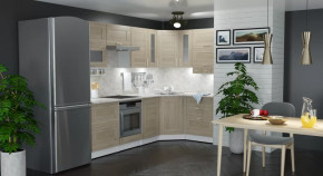 Кухонный гарнитур Лира гранд оптима 2600х1500 мм в Советском - sovetskij.mebel-tymen.ru | фото