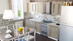 Кухонный гарнитур Лира компакт 2200 мм в Советском - sovetskij.mebel-tymen.ru | фото