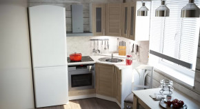 Кухонный гарнитур Лира литл 1500х1200 мм в Советском - sovetskij.mebel-tymen.ru | фото