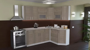 Кухонный гарнитур Лира мега прайм 2000*1500 мм в Советском - sovetskij.mebel-tymen.ru | фото