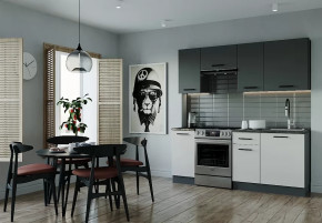 Кухонный гарнитур Лофт-2000 столешница 38 мм в Советском - sovetskij.mebel-tymen.ru | фото