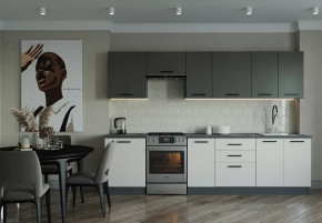 Кухонный гарнитур Лофт-3000 столешница 26 мм в Советском - sovetskij.mebel-tymen.ru | фото