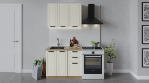 Кухонный гарнитур «Лорас» длиной 100 см Дуб крафт золотой/Холст брюле в Советском - sovetskij.mebel-tymen.ru | фото