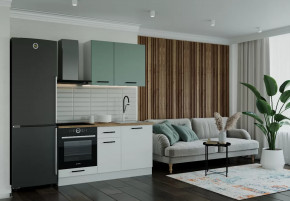 Кухонный гарнитур Муссон-1600 столешница 38 мм в Советском - sovetskij.mebel-tymen.ru | фото